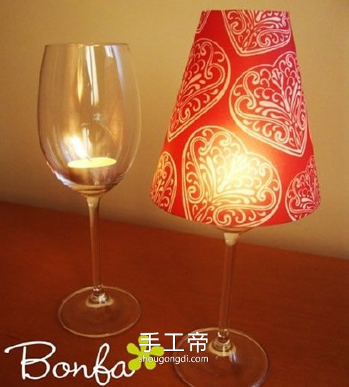 用飲料瓶制作燈罩方法 自制塑料瓶燈罩做法 -  www.shougongdi.com