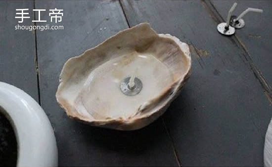 用貝殼制作燭台的方法 自制浪漫貝殼燭台步驟 -  www.shougongdi.com