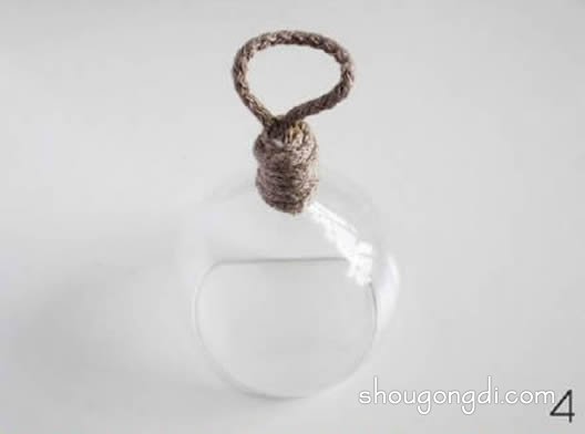 高腳玻璃杯廢物利用 DIY改造成透明玻璃罩 -  www.shougongdi.com