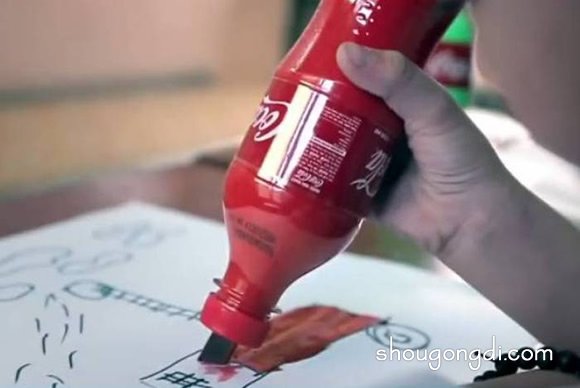 可樂瓶廢物利用配件DIY 簡單改造變超實用 -  www.shougongdi.com