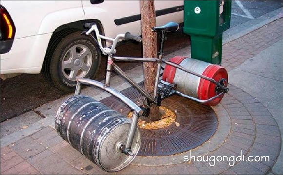 匪夷所思的廢物利用創意 雖然搞笑但也很實用 -  www.shougongdi.com