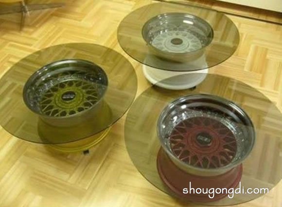 廢物利用DIY 廢棄汽車零部件DIY改造再利用 -  www.shougongdi.com