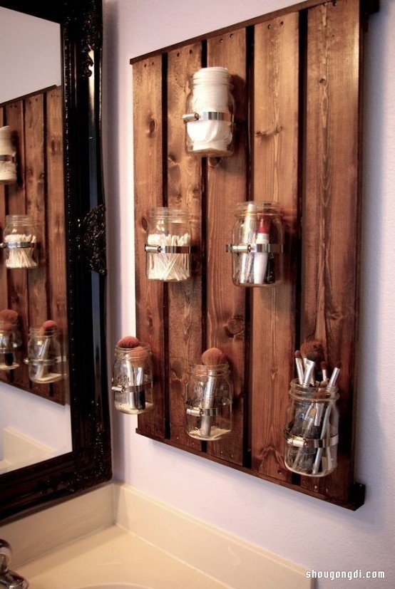 玻璃瓶罐廢物利用小制作 簡單DIY讓生活更美好- www.shougongdi.com