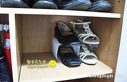 塑料桶簡單手工DIY 瞬間讓鞋櫃收納空間劇增- www.shougongdi.com