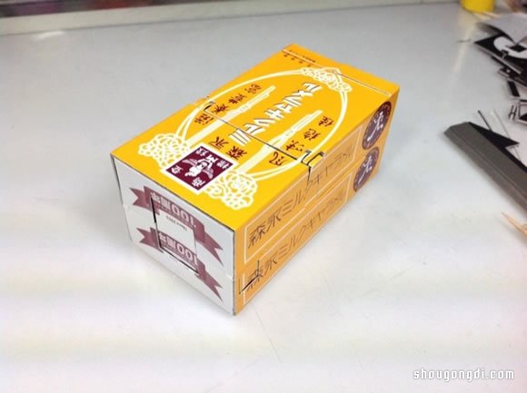 廢棄牛奶盒飲料紙盒手工制作變形金剛擎天柱- www.shougongdi.com