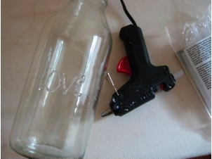 玻璃瓶罐變廢為寶 熱熔膠DIY花瓶筆筒收納罐- www.shougongdi.com
