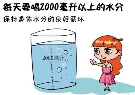 都市女孩秋季如何養生小常識 喝水養生必備