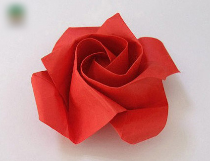 玫瑰花的折法圖解 驚艷花朵折法就這麼簡單