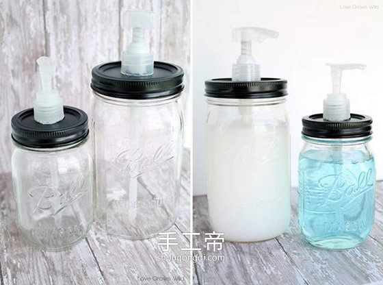 玻璃瓶廢物利用做噴壺 自制玻璃噴壺怎麼做 -  www.shougongdi.com
