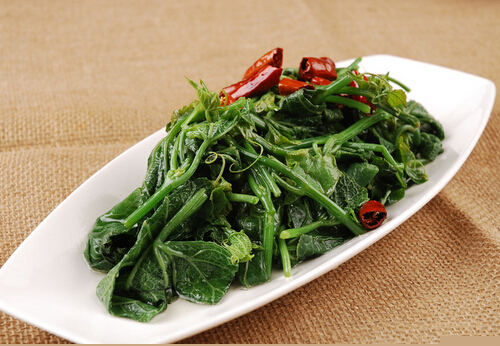 炒青菜的方法-蝦米炒青菜的做法