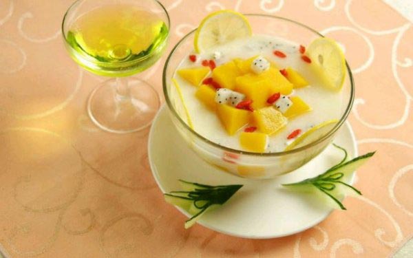 初秋芒果酸奶增強抵抗力
