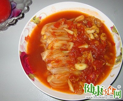 春季養生菜品 青竹番茄炖京白