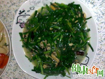 韭菜炒淡菜