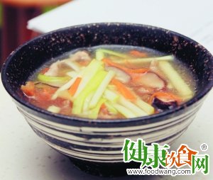 冬季養生湯 三絲魚肚羹