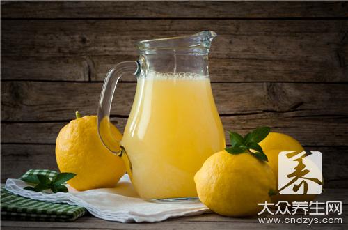 喝檸檬水到底有什麼禁忌？
