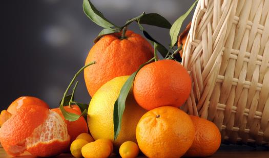 柑橘類的水果各自有什麼樣的營養