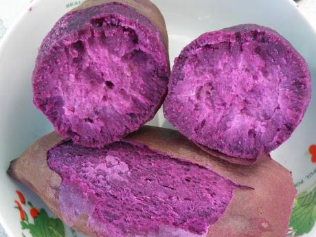 紫薯的營養價值，紫薯的功效與作用，紫心地瓜的營養