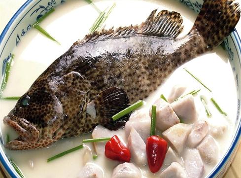 石斑魚的營養價值-石斑魚的食療作用-石斑魚炖芋艿
