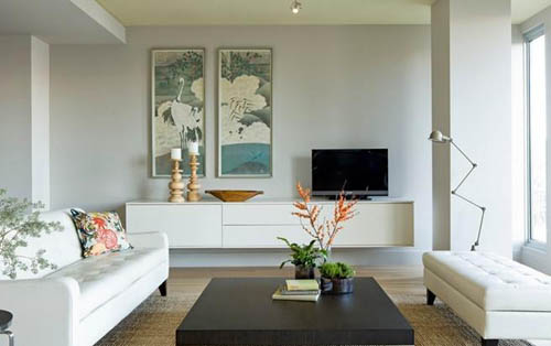 現代簡約客廳裝飾畫，用簡約風格裝出自己的個性