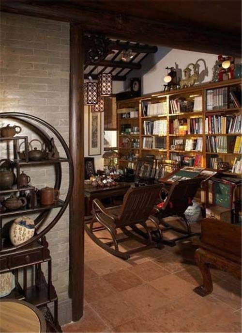 9款中式書房裝修效果圖 風雅墨香中國風