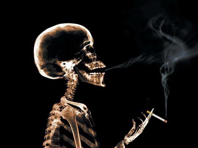 抽煙