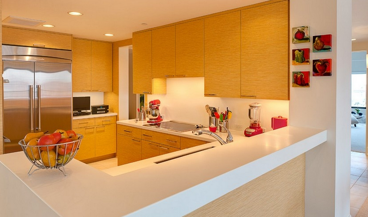小面積廚房提高空間利用率打造科幻廚房