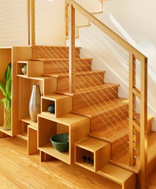 犄角空間如何利用？樓梯犄角改造亮瞎了！