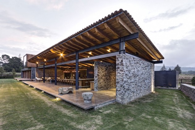 墨西哥現代莊園設計-家庭室