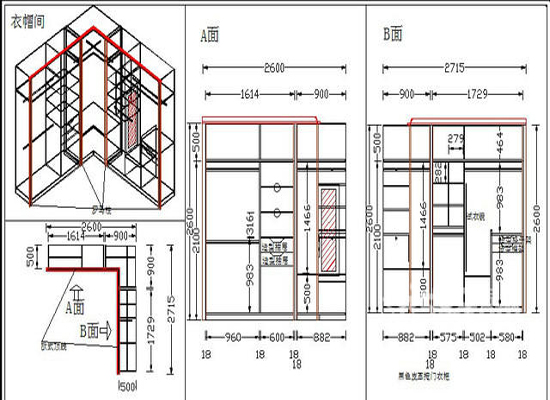 衣帽間尺寸一般多少 如何確定