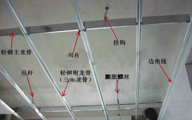 吊頂安裝