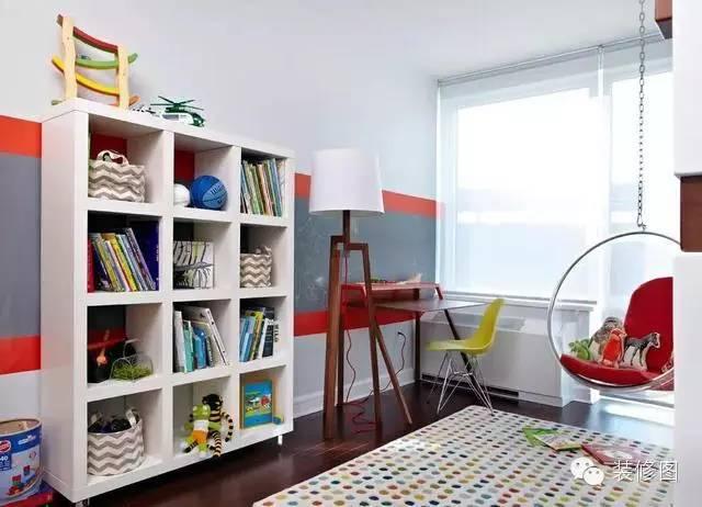 兒童書房裝修效果圖大全 實用與美觀並存