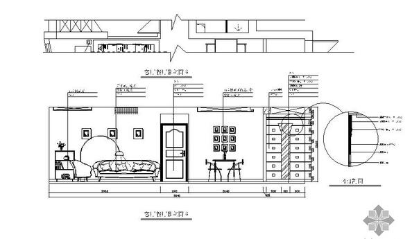 客廳吊頂的施工工藝圖