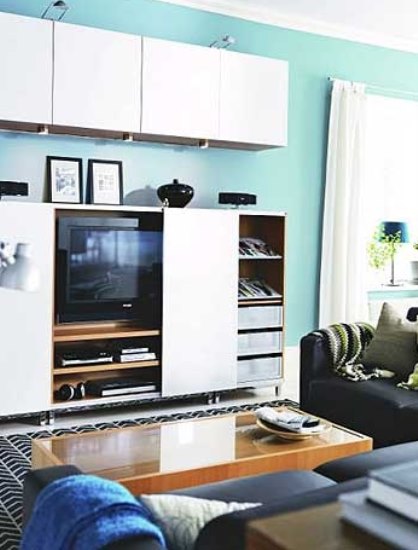 家居收納DIY 16個客廳簡潔實用方案
