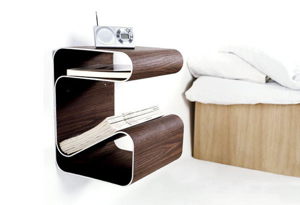 床頭的藝術 30款實用驚艷的臥室床頭櫃