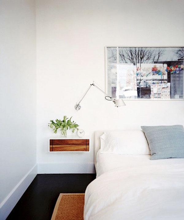 床頭的藝術 30款實用驚艷的臥室床頭櫃