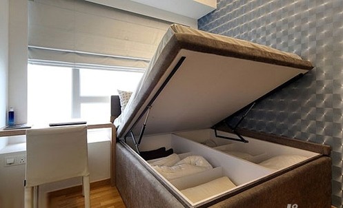11個臥室收納方案  床底空間極致利用