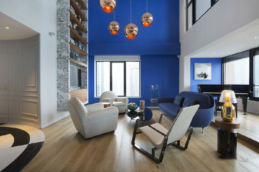 純正地中海風情，美輪美奂的復式蔚藍公寓！