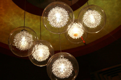 餐廳吊燈圖片