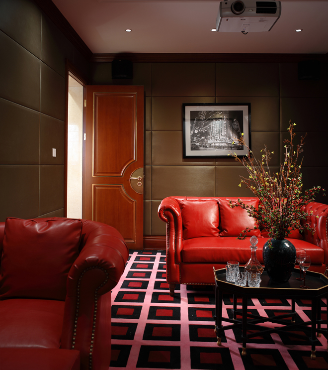 古典歐式風格，新中式風格，休息室設計