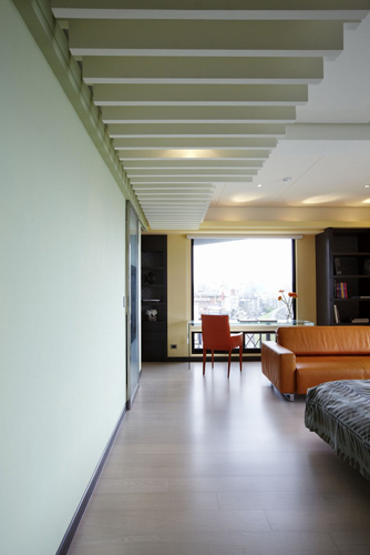 現代簡約風格，現代簡約裝修，現代簡約案例，兩居室裝修，兩居室案例，走廊設計