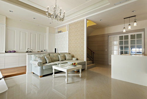 古典歐式風格，歐式風格裝修，古典風格裝修，大戶型裝修，別墅裝修，客廳設計