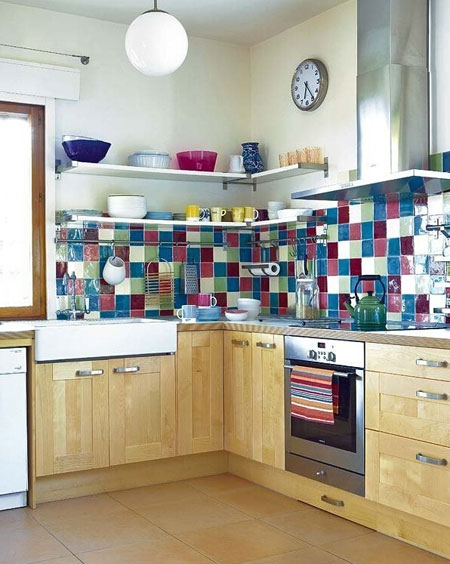 給生活一點顏色 9款多彩開放式廚房設計