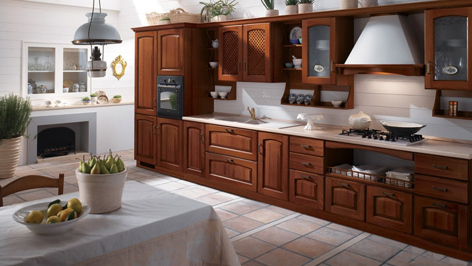 奢華歐式風廚房這樣設計——15個歐式風格櫥櫃搭配原創