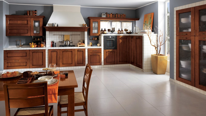 奢華歐式風廚房這樣設計——15個歐式風格櫥櫃搭配原創