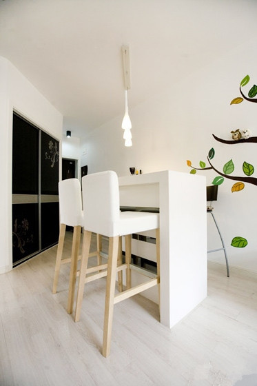 17款超實用小吧台設計 居家別樣小餐廳