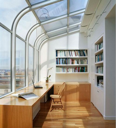 如何把陽台改造成書房