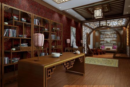 中式風格客廳，漂亮效果賞析