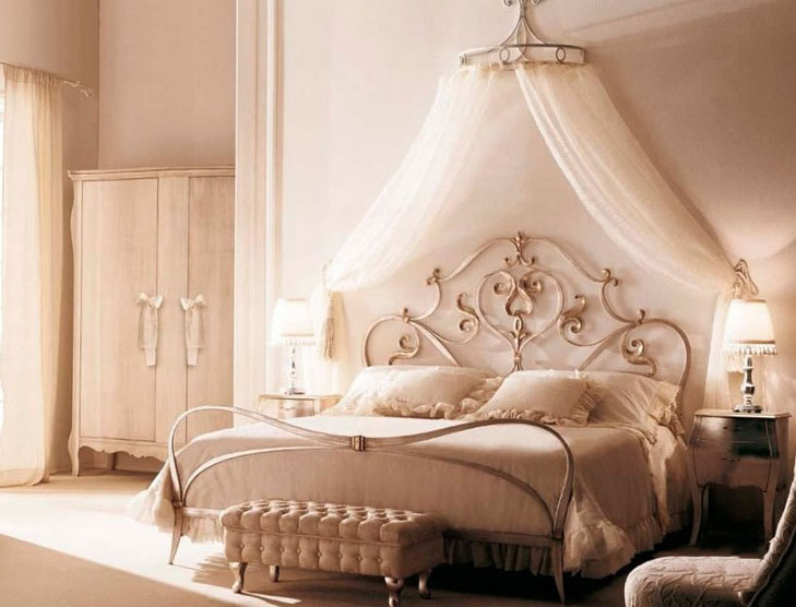 別墅裡的臥室 極盡奢華浪漫不失溫馨雅致