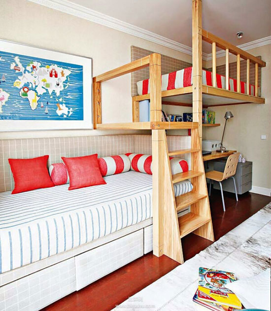 玩樂一體妙趣空間 8款舒適兒童房設計