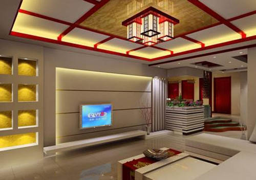 新中式客廳裝修效果圖，參考借鑒做家裝